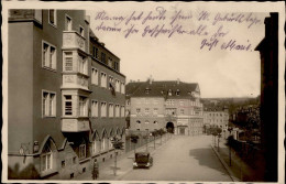 Crimmitschau (o-9630) Friedrich-August Strasse Auto Hotel Schwarzer Adler 1931 I-II - Autres & Non Classés