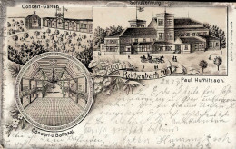Reichenbach (o-9800) Gasthaus Zur Schützenburg 1897 I-II - Altri & Non Classificati