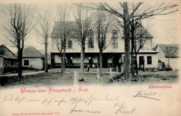 Freystadt Schützenhaus 1899 I- (Marke Entfernt) - Pologne