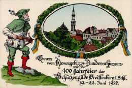 Greiffenberg Riesengebirgs-Bundesschießen Und 400 Jahrfeier Der Sch+tzengilde Greiffenberg 19. Bis 22. Juni 1927 Sign. E - Poland