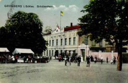 Grünberg Schützenhaus Sonderstempel I- - Poland