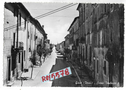 Umbria-terni-giove Corso Umberto I Veduta Panoramica Corso Primi Anni 50 (v.retro) - Autres & Non Classés