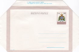 Lire 120 - Enteros Postales