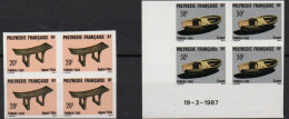 Polynésie Française   Timbres Taxe XXX 1987 - Postage Due