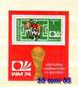 1974 World Cup-Germany  S/S-MNH  Bulgaria  / Bulgarie - 1974 – Alemania Occidental