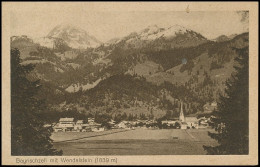 Bayrischzell Panorama Mit Wendelstein Gl1928 #139.504 - Other & Unclassified