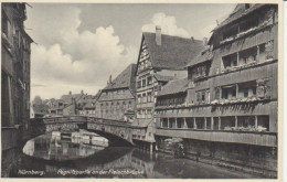 Nürnberg Pegnitzpartie An Der Fleischbrücke Ngl #216.834 - Other & Unclassified