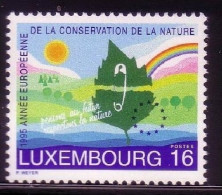 LUXEMBOURG MI-NR. 1373 POSTFRISCH(MINT) MITLÄUFER 1995 EUROPÄISCHES NATURSCHUTZJAHR - Ideas Europeas