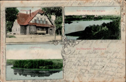 Janikowo Gasthaus Halbinsel See 1903 I-II (fleckig) - Poland