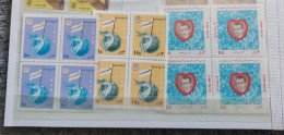 Iran Shah Pahlavi Shah تمام تمبرهای بلوک سال ۱۳۴۷ Commemorative Stamps Issued In Year 1347 (21/3/1968-20/3/1969) - Iran