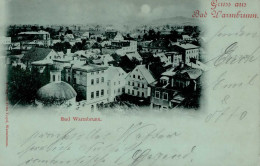 Bad Warmbrunn Mondschein-Karte 1902 II (kleine Stauchung) - Polonia