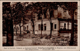 Breslau Gasthaus Schaffgotschgarten 1919 I - Polonia