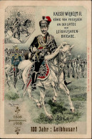 Danzig 100 Jahr : Leibhusar 1908 Kaiser Wilhelm II. An Der Spitze Der Leibhusaren-Brigade II (Stauchung) - Polonia