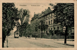 Graudenz Rehdenerstrasse Straßenbahn 1915 II (kleine Stauchungen) - Pologne