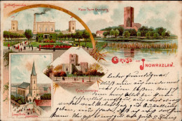Hohensalza Ev. Kirche 1900 I-II - Polonia