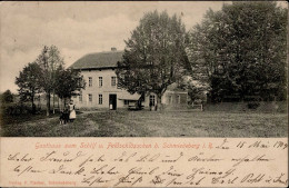 Schmiedeberg I.Schlesien Gasthaus Zum Schiff Und Feldschlösschen 1904 I- Bateaux Bateaux - Poland