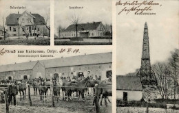 Furmanowka (Russland) Sektetariat Amtshaus Aussichtssturm Remontedepot 1900 I-II (fleckig) - Russland