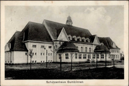 Gumbinnen Schützenhaus 1914 I-II (fleckig, Ecken Gestaucht) - Russie