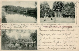 Stallupönen Schützenpark 1902 I-II (fleckig, Eckstauchung) - Rusland
