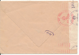 France Nazi Censored Cover Sent To Belgium Paris 27-4-1942 - Cartas & Documentos