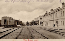 Wilno (Litauen) Bahnhof I-II - Wit-Rusland