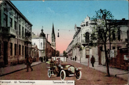 Tarnopol Kirche Oldtimer Tarnowski Gasse 1917 I-II (Randmangel, Ecken Abgestossen) - Ucrania