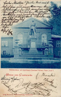 Tschernowitz Schützenhaus Jubiläums-Denkmal Kaiser Franz Josef I. 1901 II (Stauchung) - Ukraine