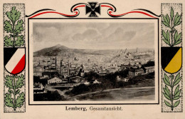 Lemberg Lwiw Gesamtansicht 1916 I-II - Ucraina