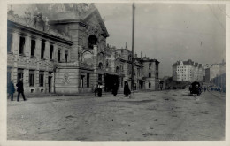 Tschernowitz Ausgebrannter Hauptbahnhof 1917 Foto-Ak I-II - Ucraina