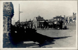 Tschernowitz Partie Am Bahnhof 1917 Foto-Ak I-II (Eckbug) - Ucrania