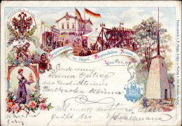 Böhmisch Leipa Königsschießen 1897 II- (Ecken Abgestossen, Bugspuren) - Tchéquie