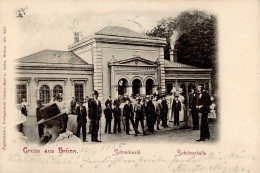 Brünn Schreibwald Schützenhalle 1905 I-II (Marke Entfernt) - Repubblica Ceca