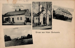 Klein Darkowitz Handlung J. Fojtzik Kapelle Schule 1913 I-II (fleckig) - Tchéquie