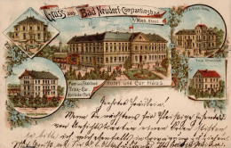 Konstantinsbad Bad Neudorf Hotel Stadler Villa Frank Lothringen Pankraz 1896 I-II (Stauchungen, Fleckig) - Tchéquie