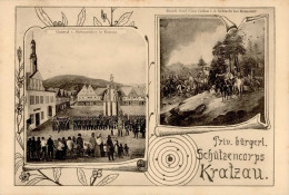 Kratzau 400 Jähriges Bestandsjubiläum Des Privat Bürgerlichen Schützencorps 4. Bis 6. Juli 1914 Tracht I- - Tchéquie