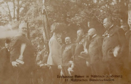 Mährisch Schönberg  Erzherzog Rainer Am 11. Mährisches Bundesschießen I-II - Tchéquie