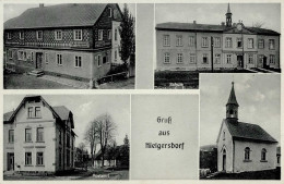 Schluckenau Schule Kirche Postamt Gasthaus Zur Heimat I-II - Tschechische Republik