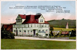Schwaderbach Sommerfrische Wintersportplatz Hotel Schützenhaus Emil Kahl II- (Marke Entfernt, Beschnitten) - Czech Republic