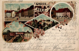 Eger Burg Kaiserburg 1900 I-II - Czech Republic