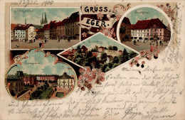 Eger Burg Kaiserburg 1900 I-II - Repubblica Ceca