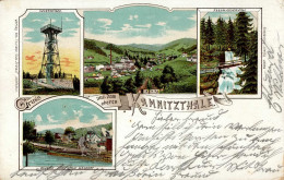 Gablonz An Der Neiße Josefsthal 1899 II (Stauchung, Ecken Abgestoßen) - Tchéquie