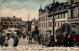 Gablonz An Der Neiße Straßenbahn 1904 II (kleine Stauchung, Marke Entfernt) - Tchéquie