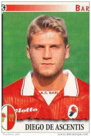 CALCIATORI - Calcio - Figurine Panini-calciatori 1997-98- N. #36 BARI (DIEGO DE ASCENTIS) - Italiaanse Uitgave