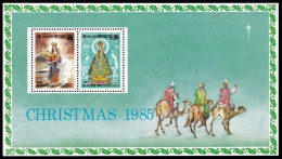 (0191) Sri Lanka  1985 / Culture / Religion / Christmas / Read  ** / Mnh  Michel BL 30 - Sri Lanka (Ceilán) (1948-...)
