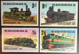 Rhodesia 1969 Beira - Salisbury Railway Locomotives MNH - Rhodésie (1964-1980)