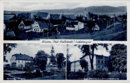 Wiesen Bei Halbstadt Schule Gasthaus Und Warenhandlung Knerich I - Tchéquie