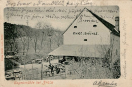 Znaim Gasthaus Zur Engelsmühle 1903 II (kleine Stauchung, Ecken Abgestoßen) - Repubblica Ceca