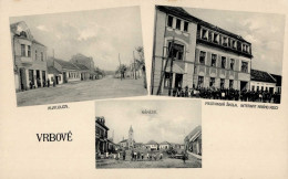 Vrbove (Slowakei) Hlav.Ulica Namesti Mestianska Skola Internat Rabiho I-II - Slovacchia