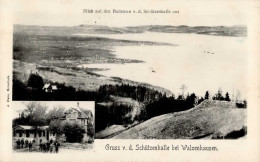 Walzenhausen (Appenzell Ausserrhoden) Gasthaus Schützenhalle 1918 I - Sonstige & Ohne Zuordnung