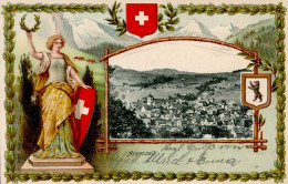 Appenzell (Appenzell Innerrhoden) Helvetia 1903 Prägedruck I-II - Otros & Sin Clasificación